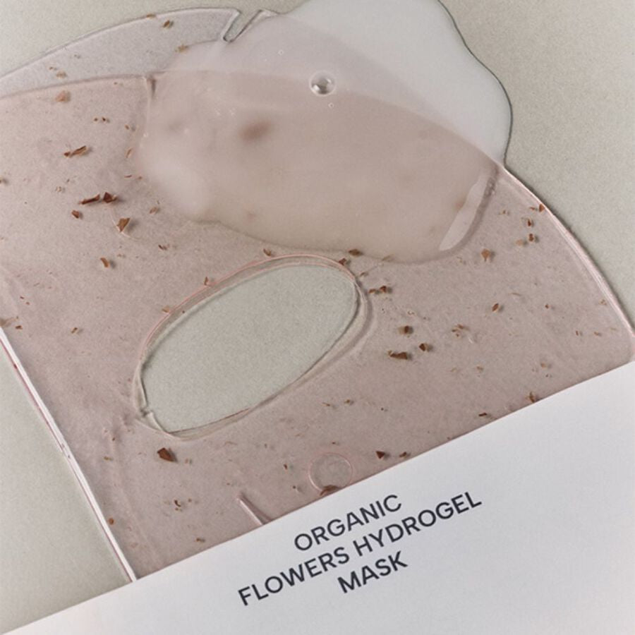 WHAMISA Mascarilla de hidrogel con flores bio fermentadas