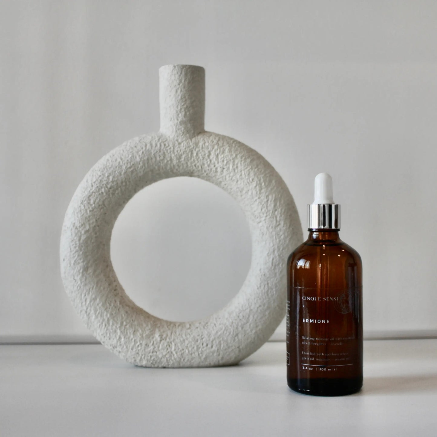 Cinque Sensi Aceite corporal de masaje natural de lavanda y bergamota (100 ml)