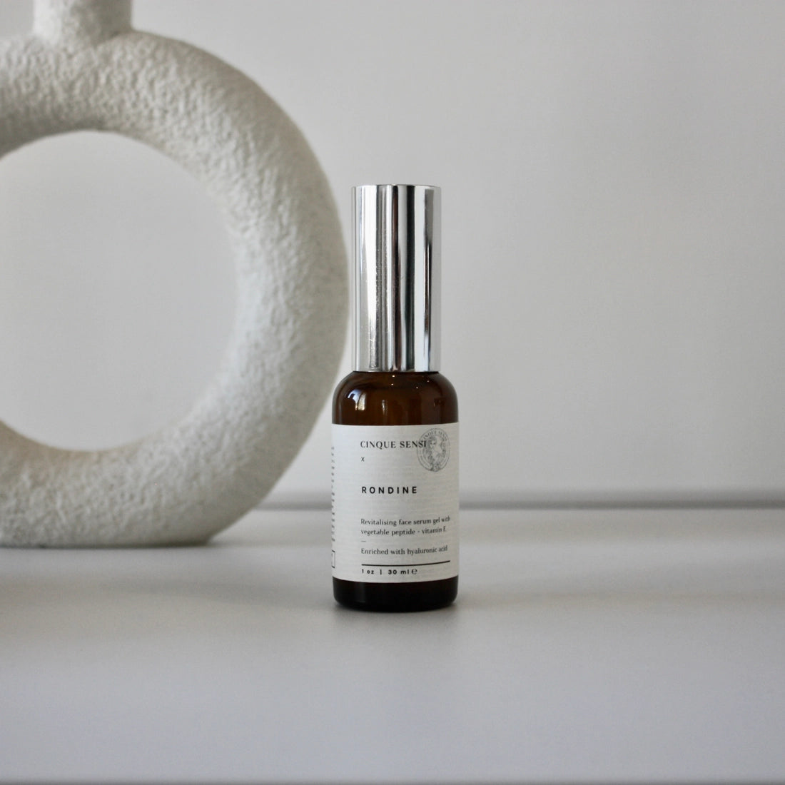 Cinque Sensi Serum facial natural de azahar y péptidos