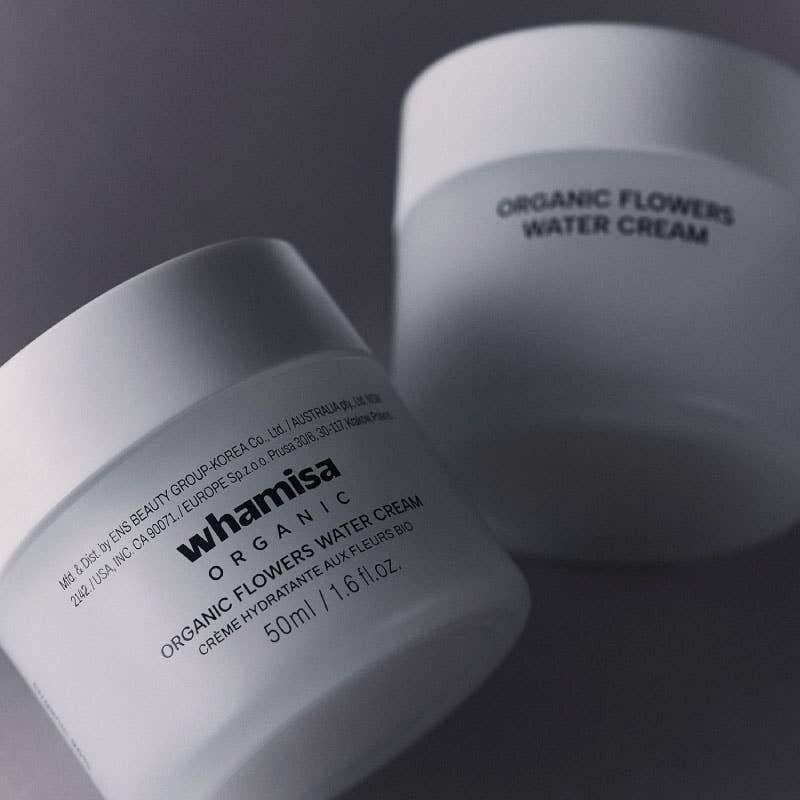 WHAMISA Organic Flowers Water Cream 50ml