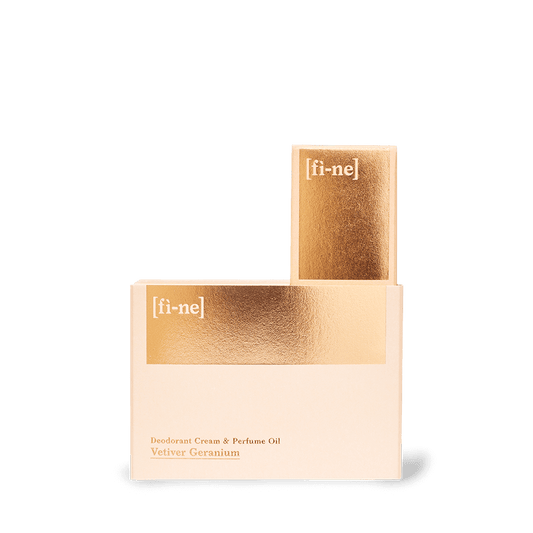 FINE Pack Vetiver Geranio – Perfume OIL 10 ml y Desodorante 30 g