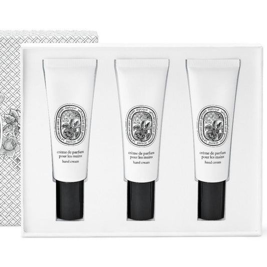 Diptyque Set crema perfumada de manos Eau Rose 3 x 45ml