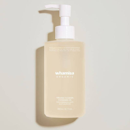 WHAMISA Organic Flowers Cleansing Oil, 260ml