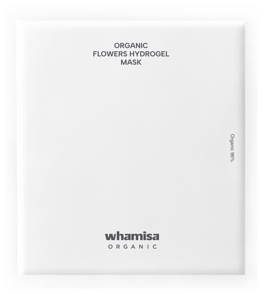 WHAMISA Mascarilla de hidrogel con flores bio fermentadas