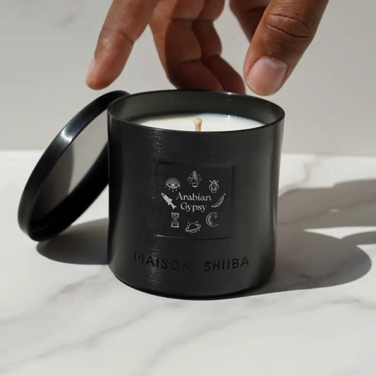 Maison Shiiba vela perfumada Arabian Gypsy 190g