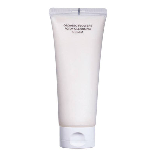 Gel limpiador espumoso con flores orgánicas fermentadas