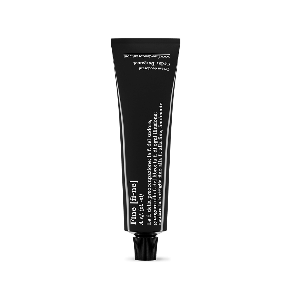 FINE Cedar Bergamot – Desodorante en crema en tubo 40 g