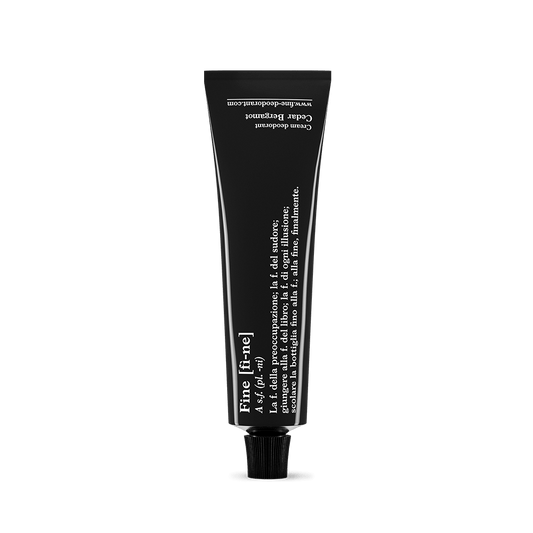 FINE Cedar Bergamot – Desodorante en crema en tubo 40 g