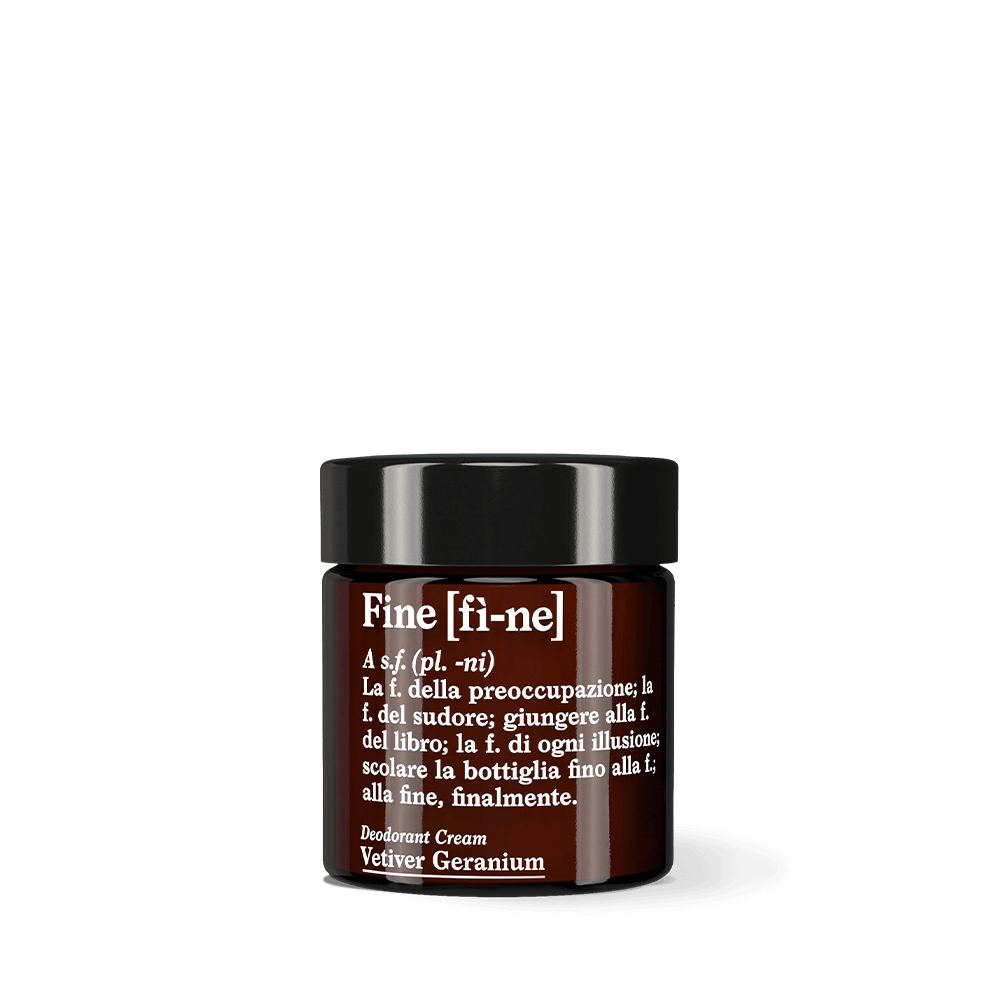 FINE Desodorante en crema Vetiver y  geranium 30ml
