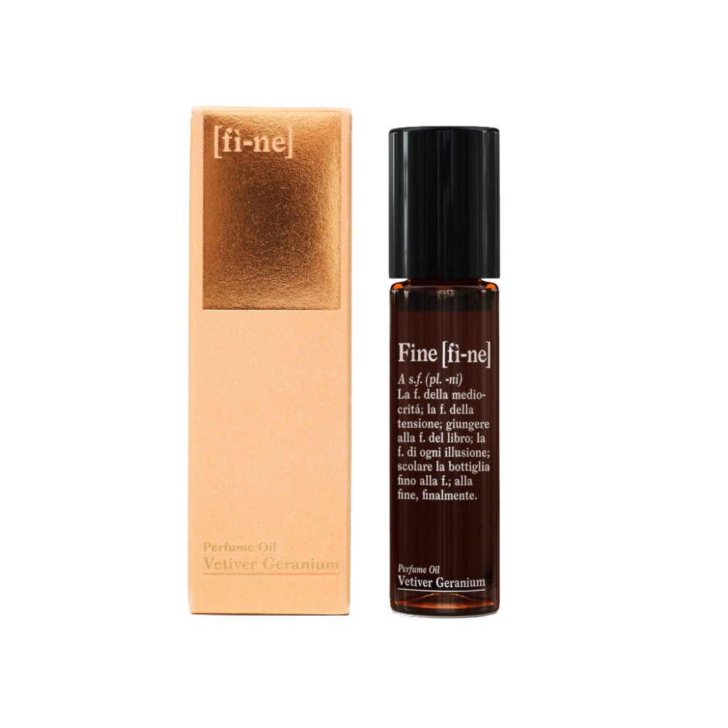 FINE Perfume oil Vetiver y Geranio 10ml