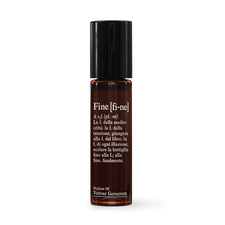 FINE Perfume oil Vetiver y Geranio 10ml