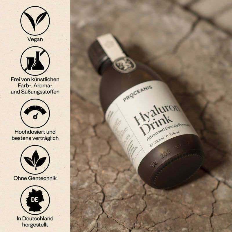 PROCEANIS® Bebida de Ácido Hialurónico 200 ml | Bienestar | Belleza Interior