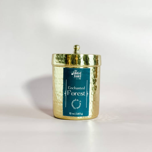 The Gilded Violet Bosque Encantado Vela Perfumada