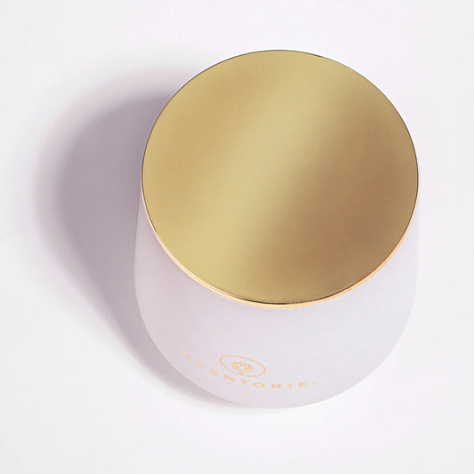 SCENTORIE Tapa Vela dorado/metal